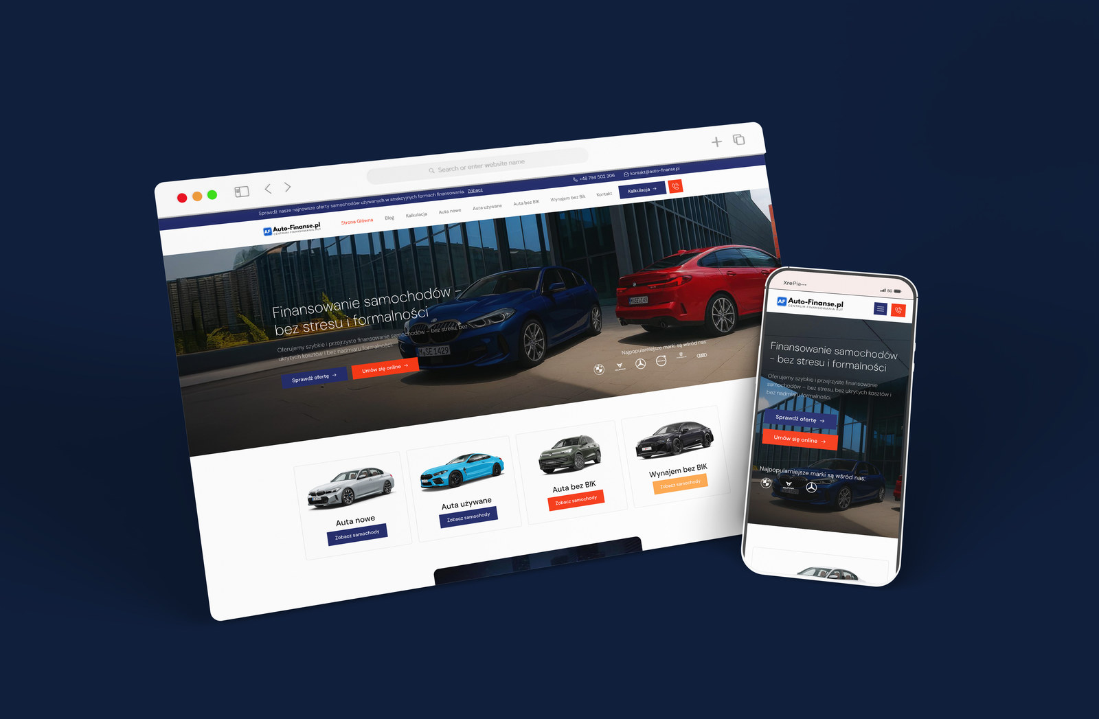 Auto-Finanse.pl &mdash; realizacja UniSite